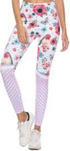 Mint Lilac Women’s High Waist Workout Yoga Leggings Size M